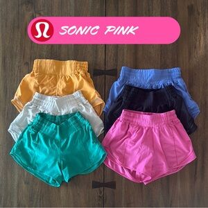 Lululemon HR 2.5 Hotty Hot Shorts Size 0